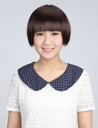 Wigs2you 全假髮 日本正品 高溫絲 Bobo頭短款 齊劉海直髮 氣質OL型W-577